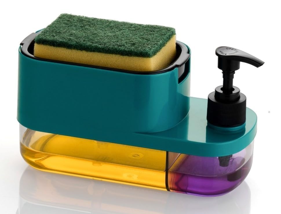 2-in-1 Soap Dispenser and Sponge Holder