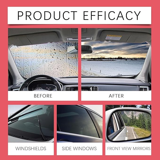 Automotive Glass Cleaning Brush efficacy